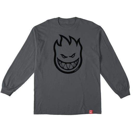 Spitfire Bighead Charcoal Longsleeve T Shirt