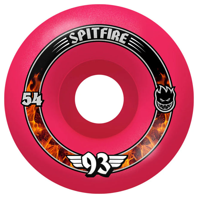 Spitfire Pink Radial Formula Four 93D Wheels