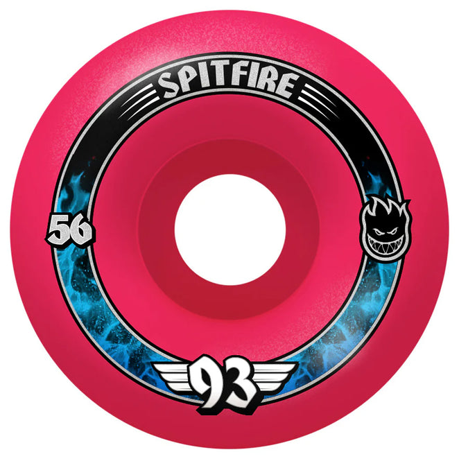 Spitfire Pink Radial Formula Four 93D Wheels