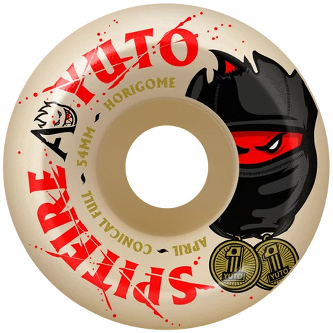 Spitfire x April Yuto Conical Full Formula Four 99D Wheels