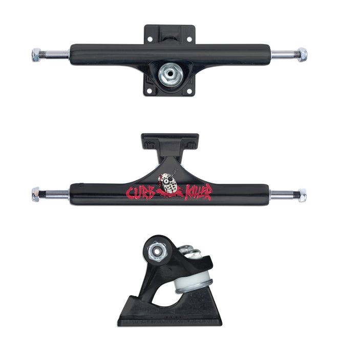 Slappy Trucks ST1 Hollow Inverted Curb Killer II Black Truck