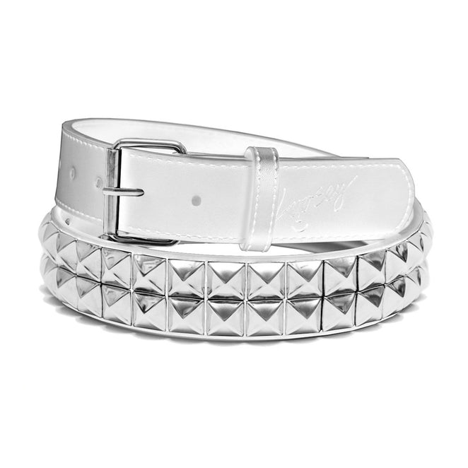 Loosey White Stud Finder Belt