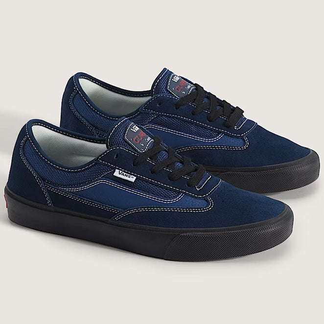 Vans Skate Curren Caples Navy Black Shoes