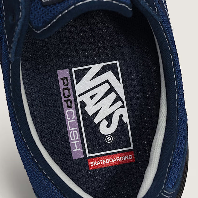 Vans Skate Curren Caples Navy Black Shoes