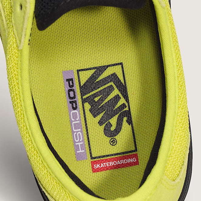 Vans Skate Curren Caples Fluro Lime Shoes