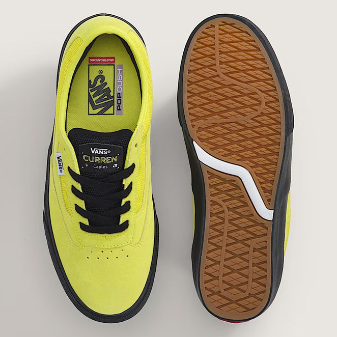 Vans Skate Curren Caples Fluro Lime Shoes