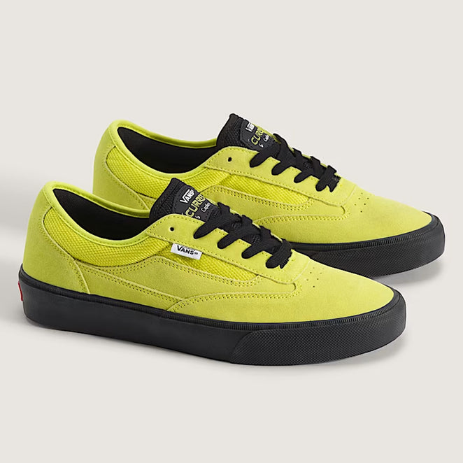 Vans Skate Curren Caples Fluro Lime Shoes