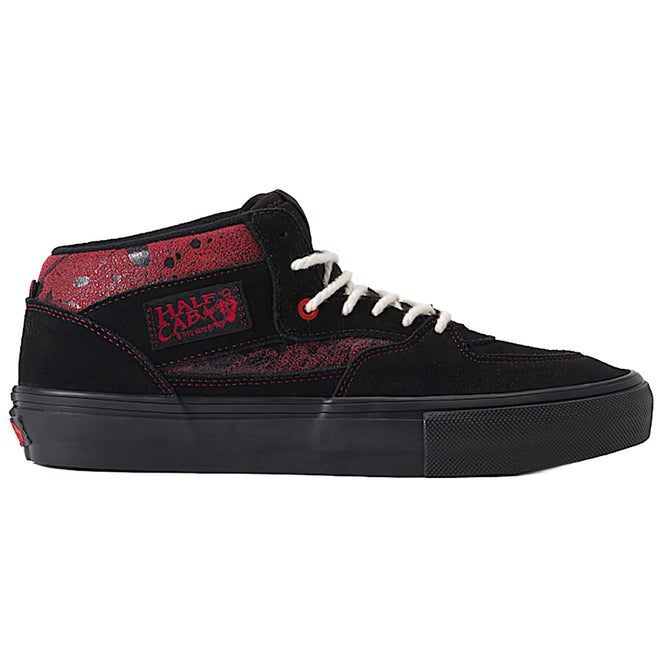 Vans Skate Half Cab Red Black Shoes