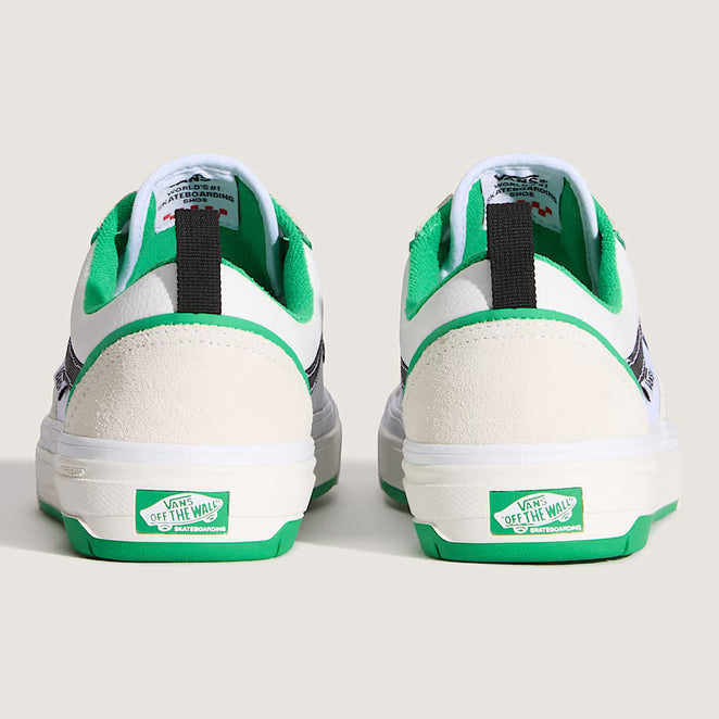 Vans Skate Old Skool Wafflecup White Green Shoes