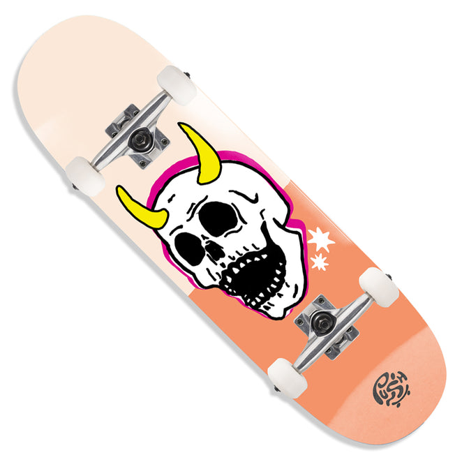 Push Skull Horn First Push Complete Skateboard