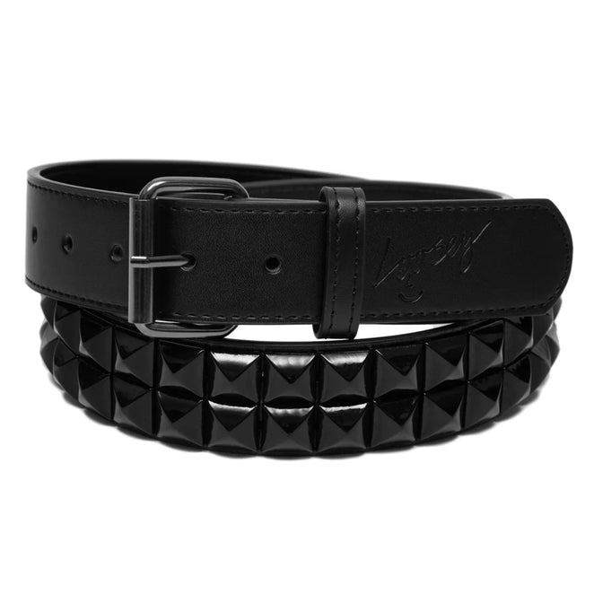 Loosey Black on Black Stud Finder Belt
