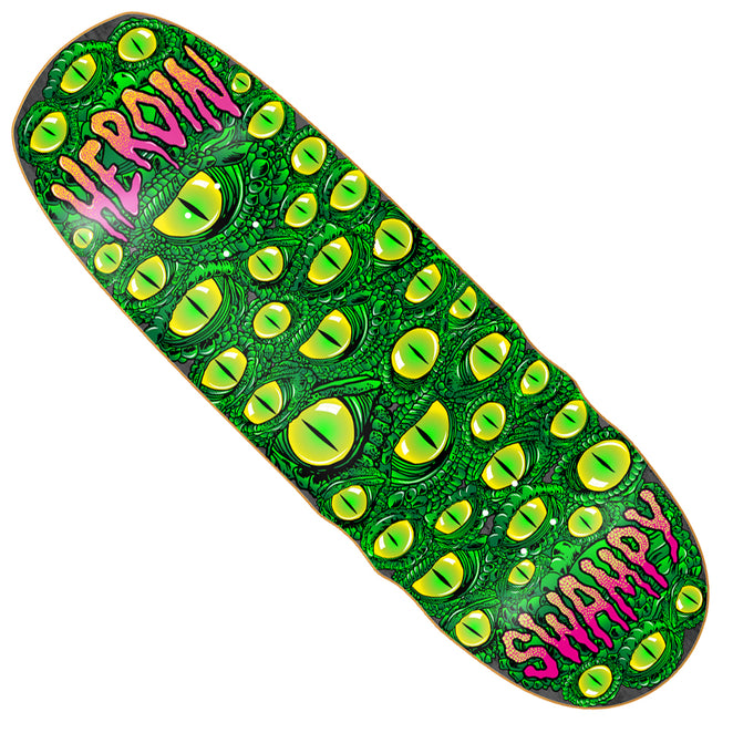 Heroin Skateboards Swampy Eyes Deck