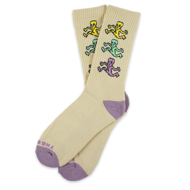 Theories Enigma Cream Crew Socks