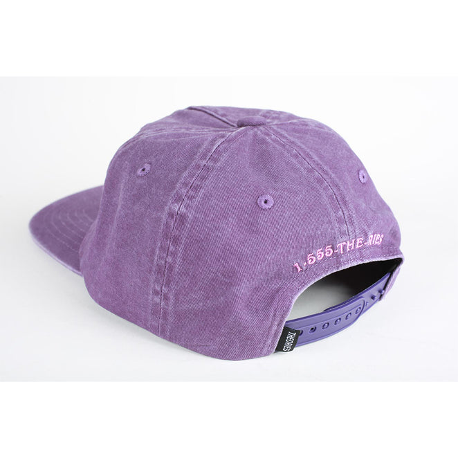 Theories Mystic Advisor Washed Purple Snap-Back Hat