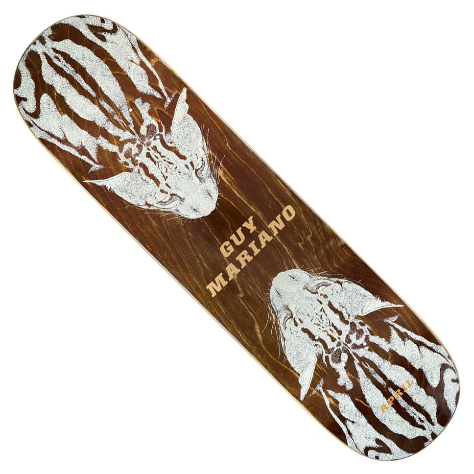 April Skateboards Guy Mariano Twin Cheetah Deck — Skatepark of Tampa
