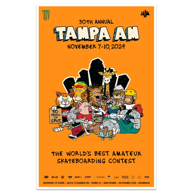 Tampa Am 2024 Poster