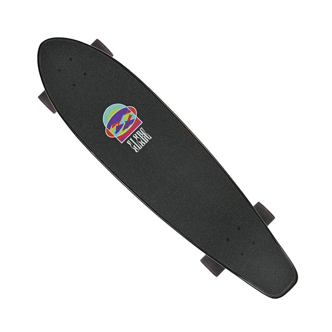 Globe Footwear All-Time in Sharps On The Brain Longboard Complete Skateboard