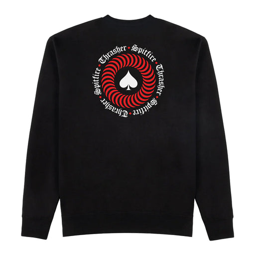 Thrasher Magazine x Spitfire The End Oath Crew Neck Sweater