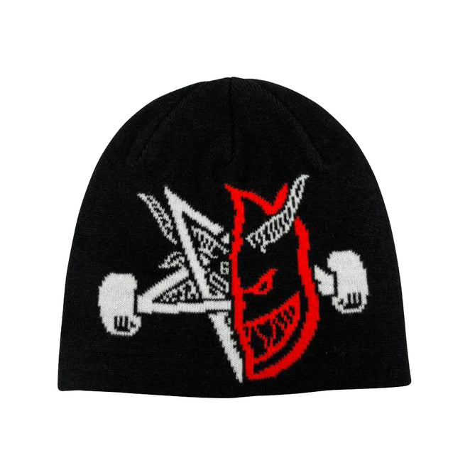 Thrasher Magazine x Spitfire Thrash And Burn Skully Beanie