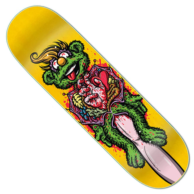 Strangelove Todd Bratrud Hand Puppet Yellow Painted Deck