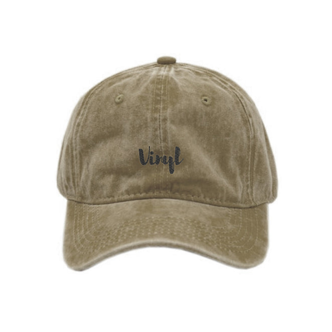 Vinyl Script Dad Hat