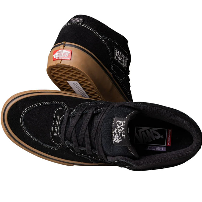 Vans Skate Half Cab Black Gum Shoes