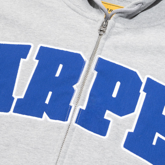 Carpet Company Varsity Zip-Up Hooded Sweatshirt