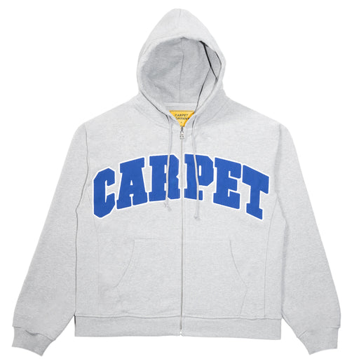 Carpet Company Varsity Zip-Up Hooded Sweatshirt