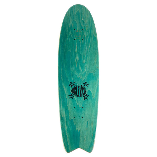 WKND Skateboards x Oblivion Sunset Surfboard Cruiser Deck