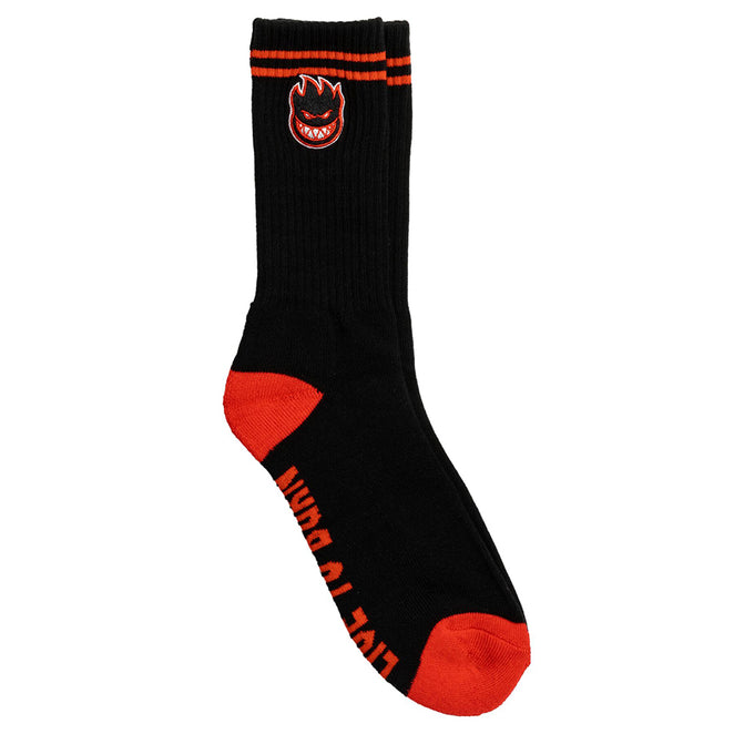 Spitfire Bighead Fill Embroidered Crew Socks