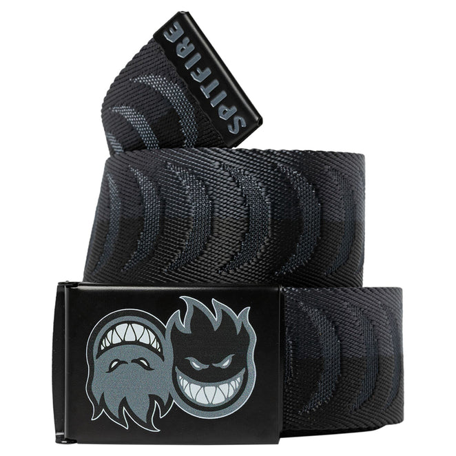 Spitfire Eternal Crescent Charcoal Web Belt