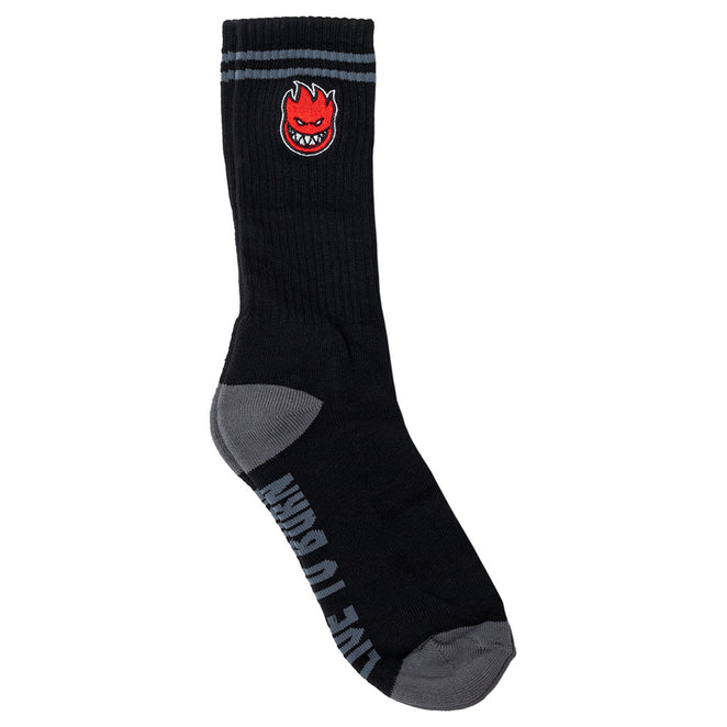 Spitfire Bighead Embroidered Socks