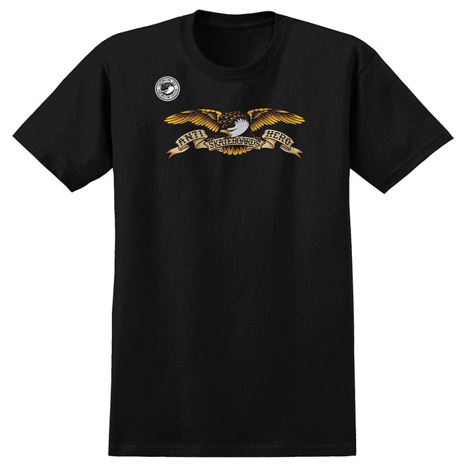 Anti-Hero Eagle Premium Black T Shirt