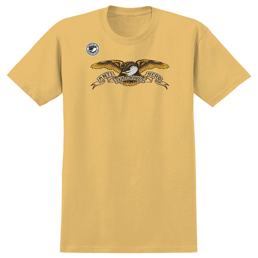 Anti-Hero Eagle Premium Mustard T Shirt