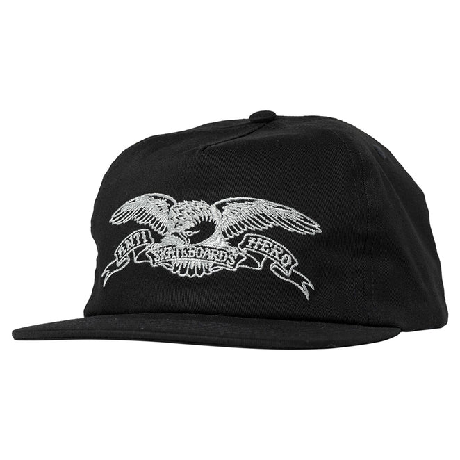 Anti-Hero Basic Eagle Black Snap-Back Hat