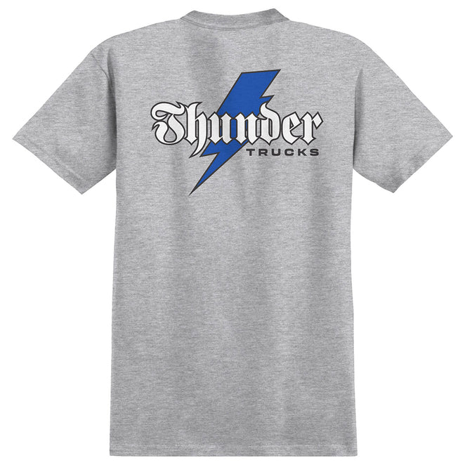 Thunder Bolt Script Pocket T Shirt
