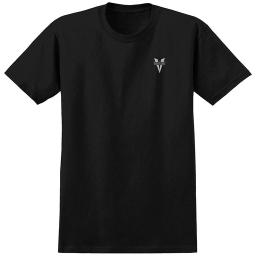 Venture Heritage Embroidered Black T Shirt