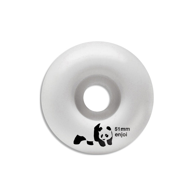 Enjoi Whitey Panda First Push Soft Top Mini Complete Skateboard