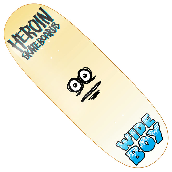 Heroin Skateboards Wide Boy Face Deck