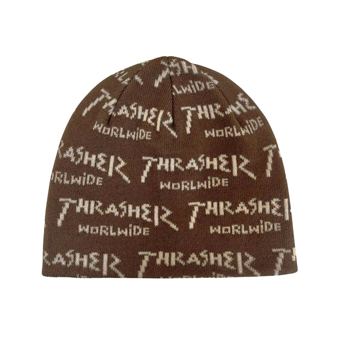 Thrasher Magazine Worldwide Skully Beanie