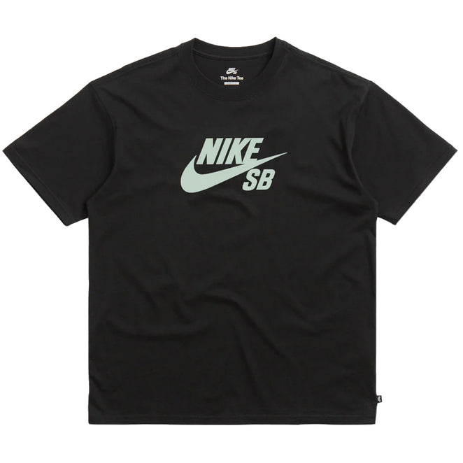 Nike SB Oversized Logo Skate Black Pistachio T Shirt