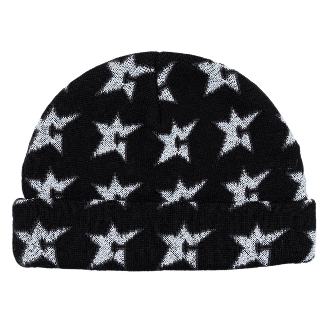 Carpet Company Black Metallic C Star Beanie