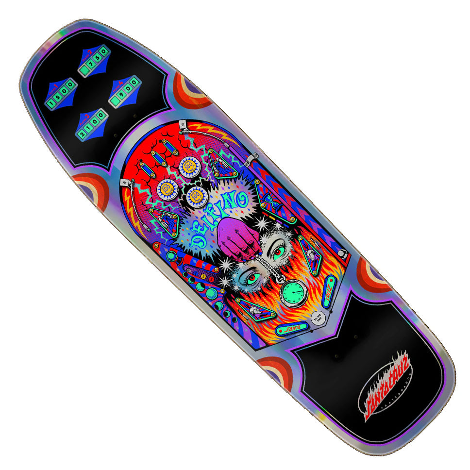 Santa Cruz Fabiana Delfino Pinball Shaped Deck — Skatepark of Tampa