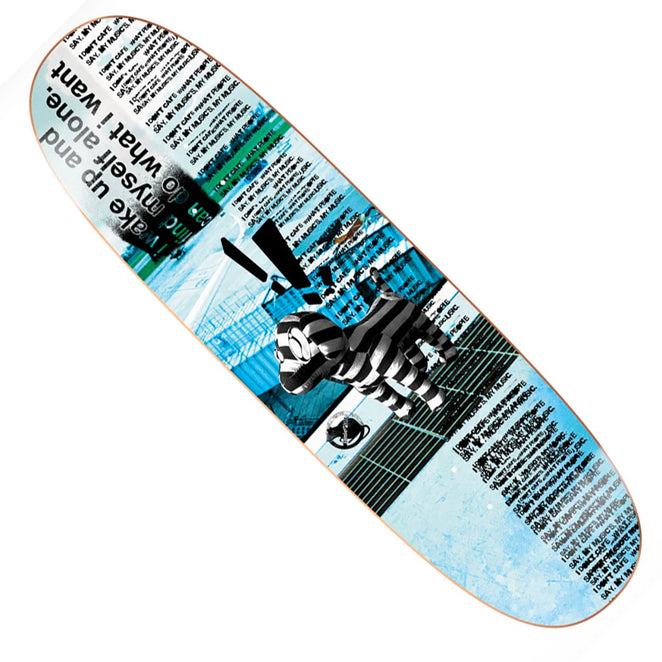 Polar Skateboards Jamie Platt My Music Eyeball Shaped Deck