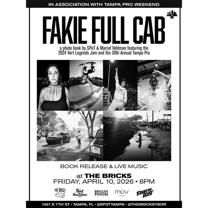 Skatepark of Tampa Fakie Full Cab Poster