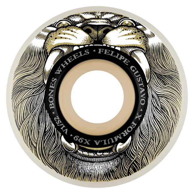 Bones Wheels Gustavo Mane Event V1 Standard X-Formula 99a Wheels