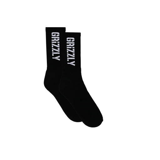 Grizzly Stamp Crew Socks
