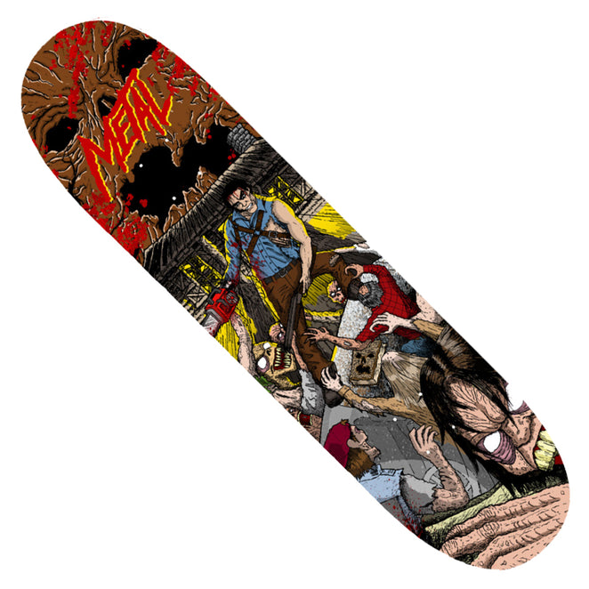 Metal Skateboards Groovy Egg Shaped Deck