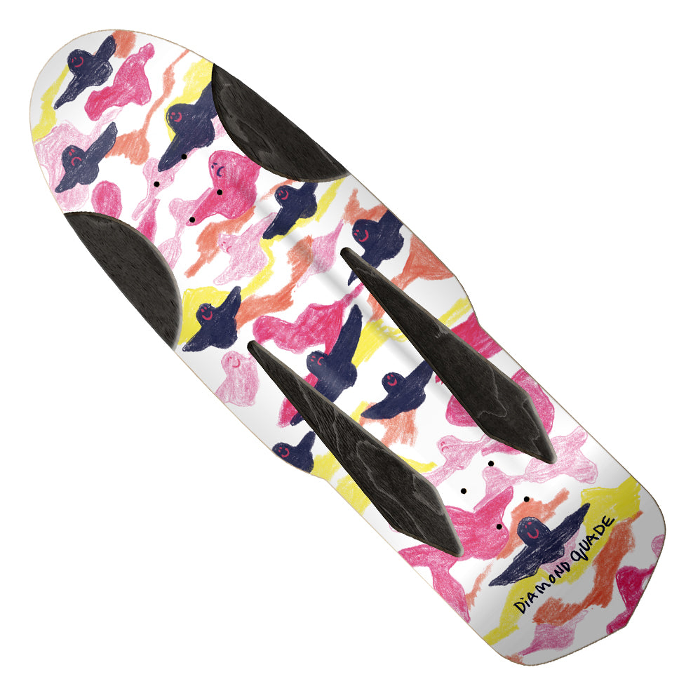 Krooked SSD 2026 Gonz Diamond Quad Shaped Deck — Skatepark of Tampa