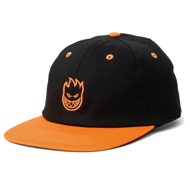 Spitfire Lil Bighead Black Orange Strap-Back Hat